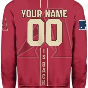 Arizona Diamondbacks Iconic Player Red MLB Ugly Christmas Sweater - Baseball Fan Gift 1