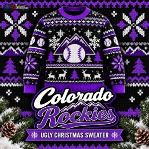 Colorado Rockies Ugly Christmas Sweater
