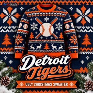 Detroit Tigers Ugly Christmas Sweater
