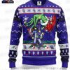 Grinch Santa Colorado Rockies Ugly Christmas Sweater – Purple Baseball Holiday Gift