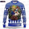 Grateful Dead Skull New York Mets Ugly Christmas Sweater – Blue Baseball Holiday Gift