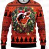 Jack Skellington Baltimore Orioles Ugly Christmas Sweater – Spooky Baseball Holiday Gift Jack Skellington Baltimore Orioles Ugly Christmas Sweater – Spooky Baseball Holiday Gift