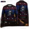 Grinch Stealing Los Angeles Angels Ugly Christmas Sweater – Navy Red Baseball Holiday Gift