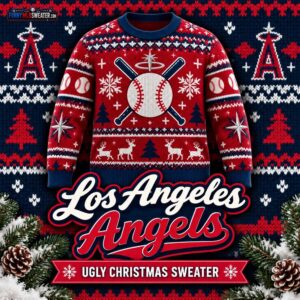 Los Angeles Angels Ugly Christmas Sweater