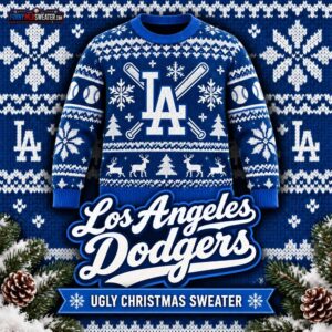 Los Angeles Dodgers Ugly Christmas Sweater