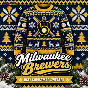 Milwaukee Brewers Ugly Christmas Sweater