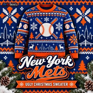 New York Mets Ugly Christmas Sweater