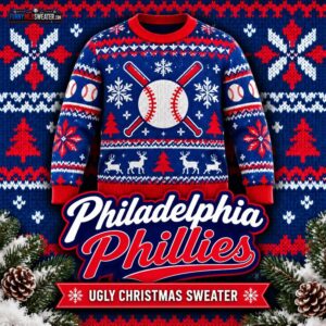 Philadelphia Phillies Ugly Christmas Sweater