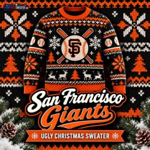 San Francisco Giants Ugly Christmas Sweater