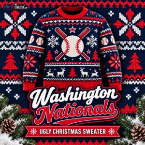 Washington Nationals Ugly Christmas Sweater